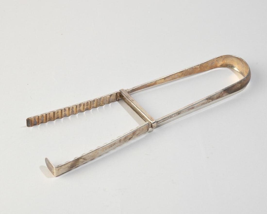 Antique English Sterling Silver Asparagus Tongs (1 of 8)
