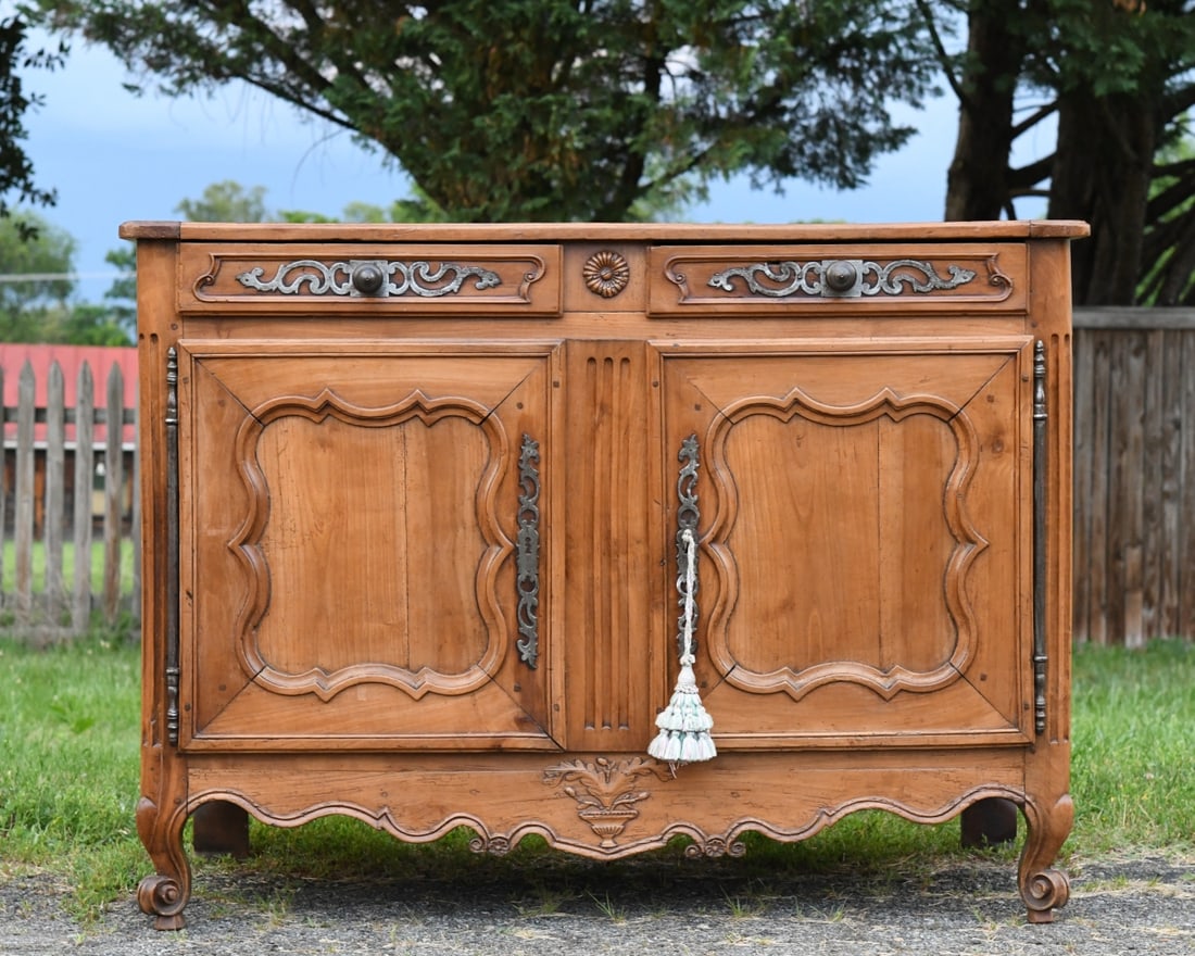 Late 18th C. French Provincial Sideboard (1 of 13)