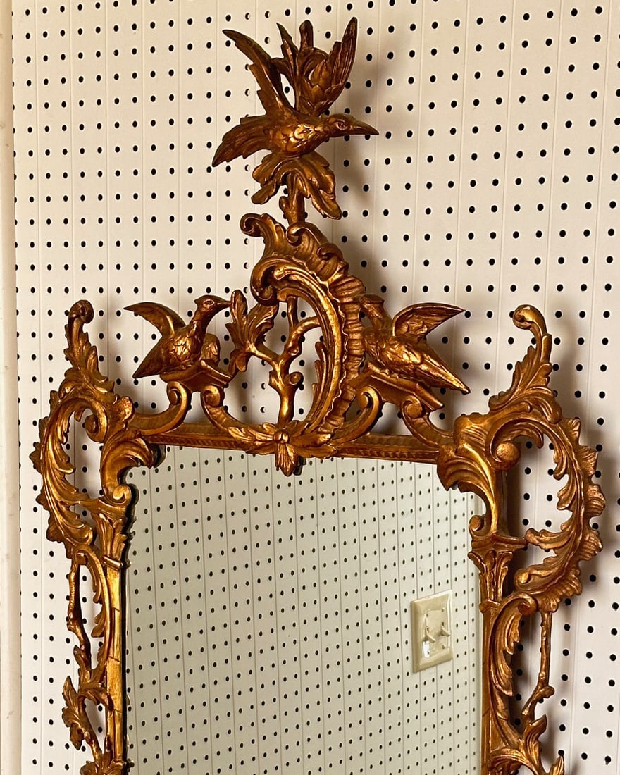 Rococo Style Gilt Mirror - 2
