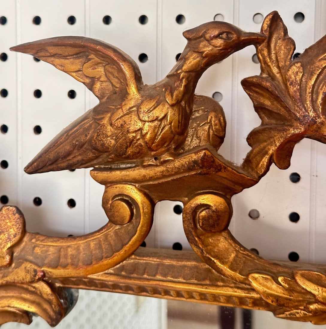 Rococo Style Gilt Mirror - 7