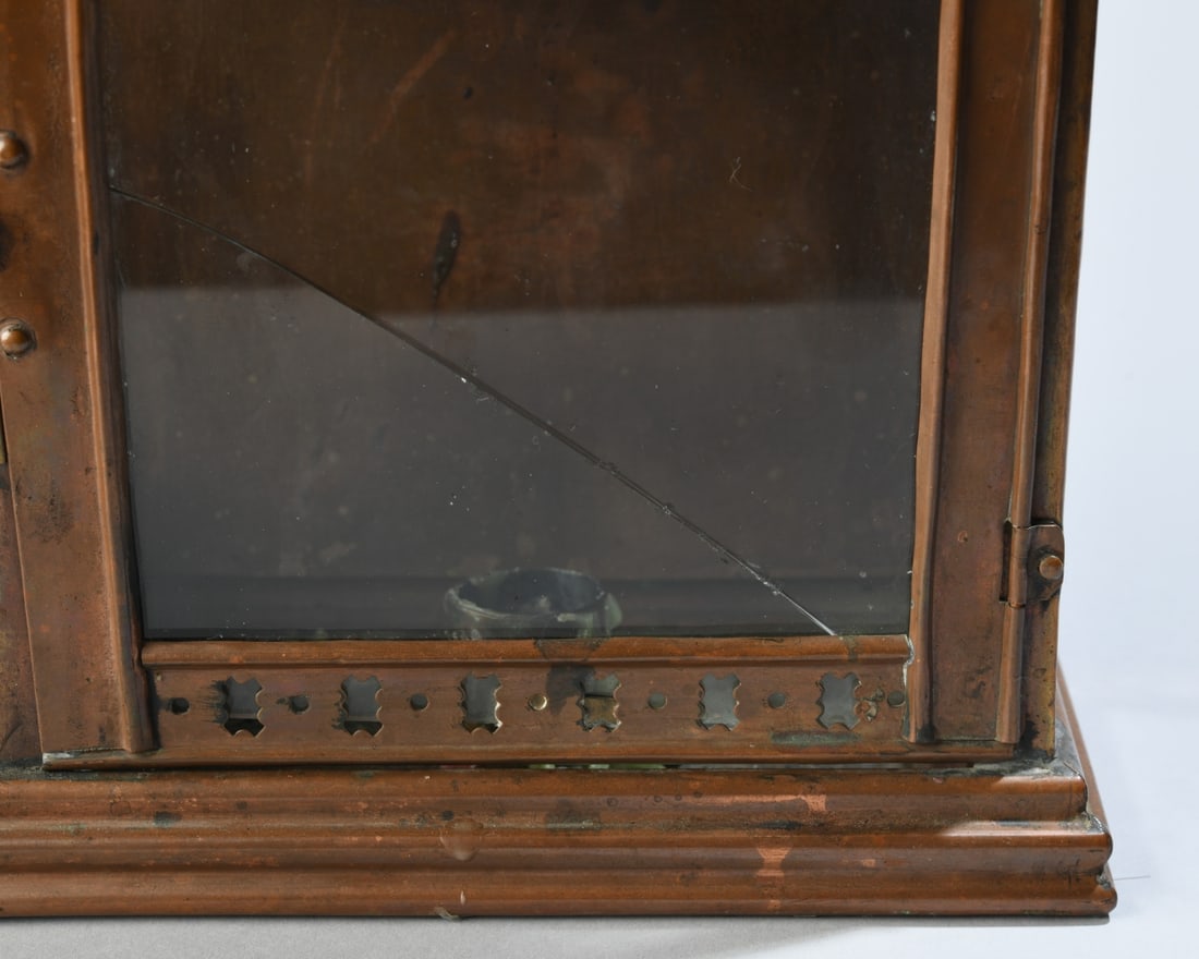 Victorian Copper Hall Lantern - 3