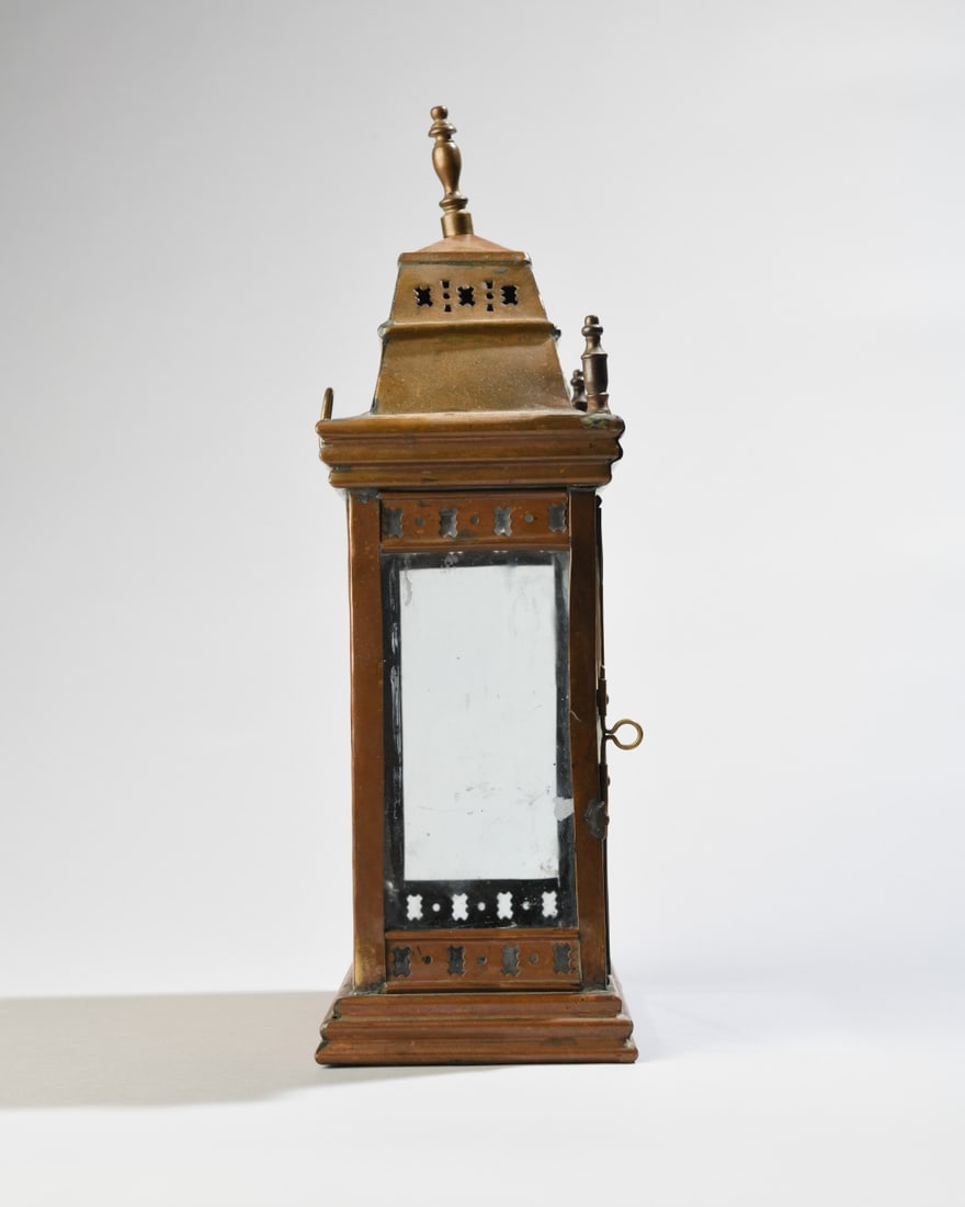 Victorian Copper Hall Lantern - 6
