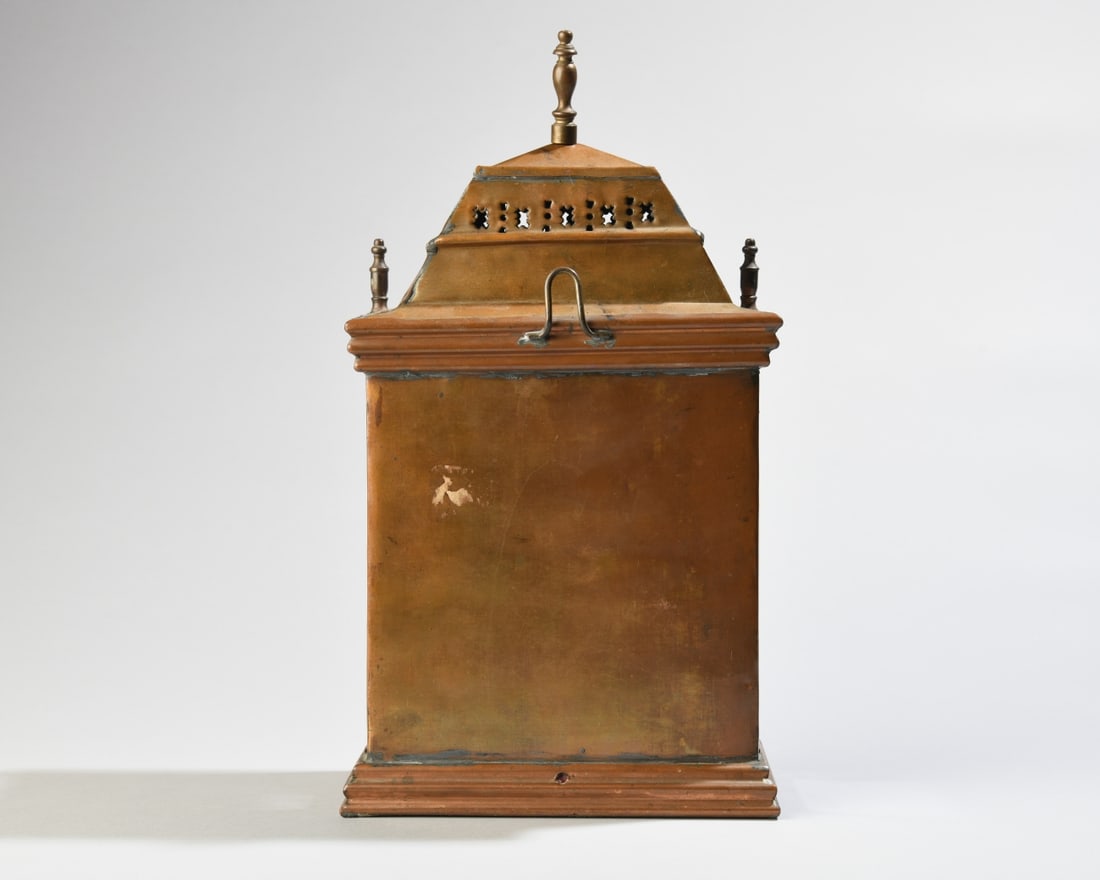 Victorian Copper Hall Lantern - 7