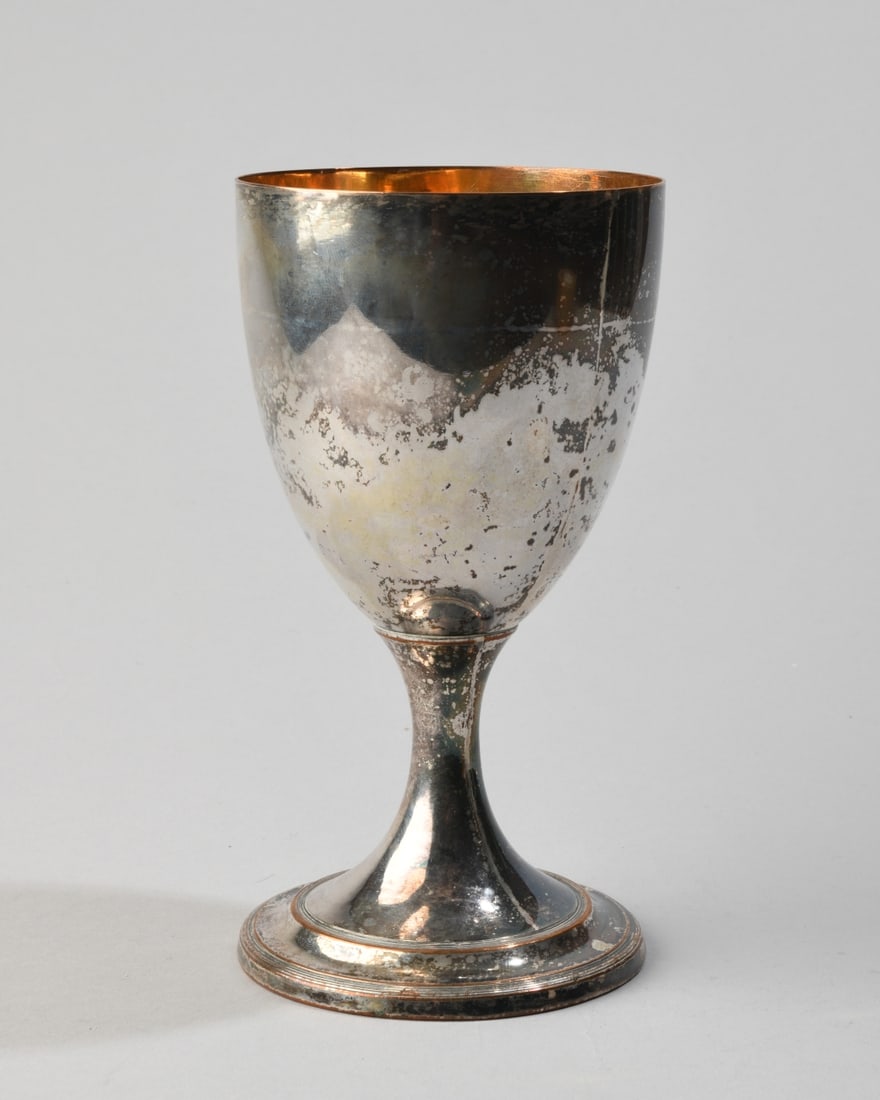 George III Sheffield Plate Goblet (1 of 3)