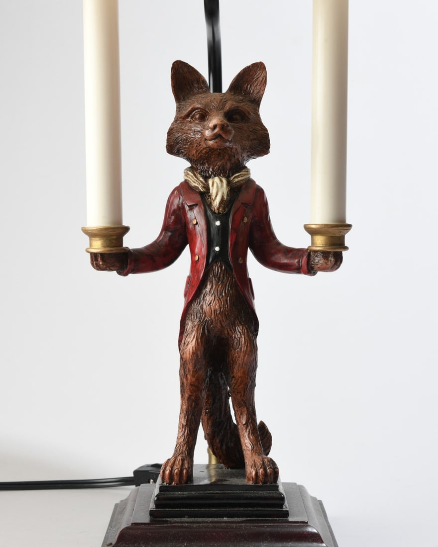 Contemporary Fox Form Table Lamp - 2