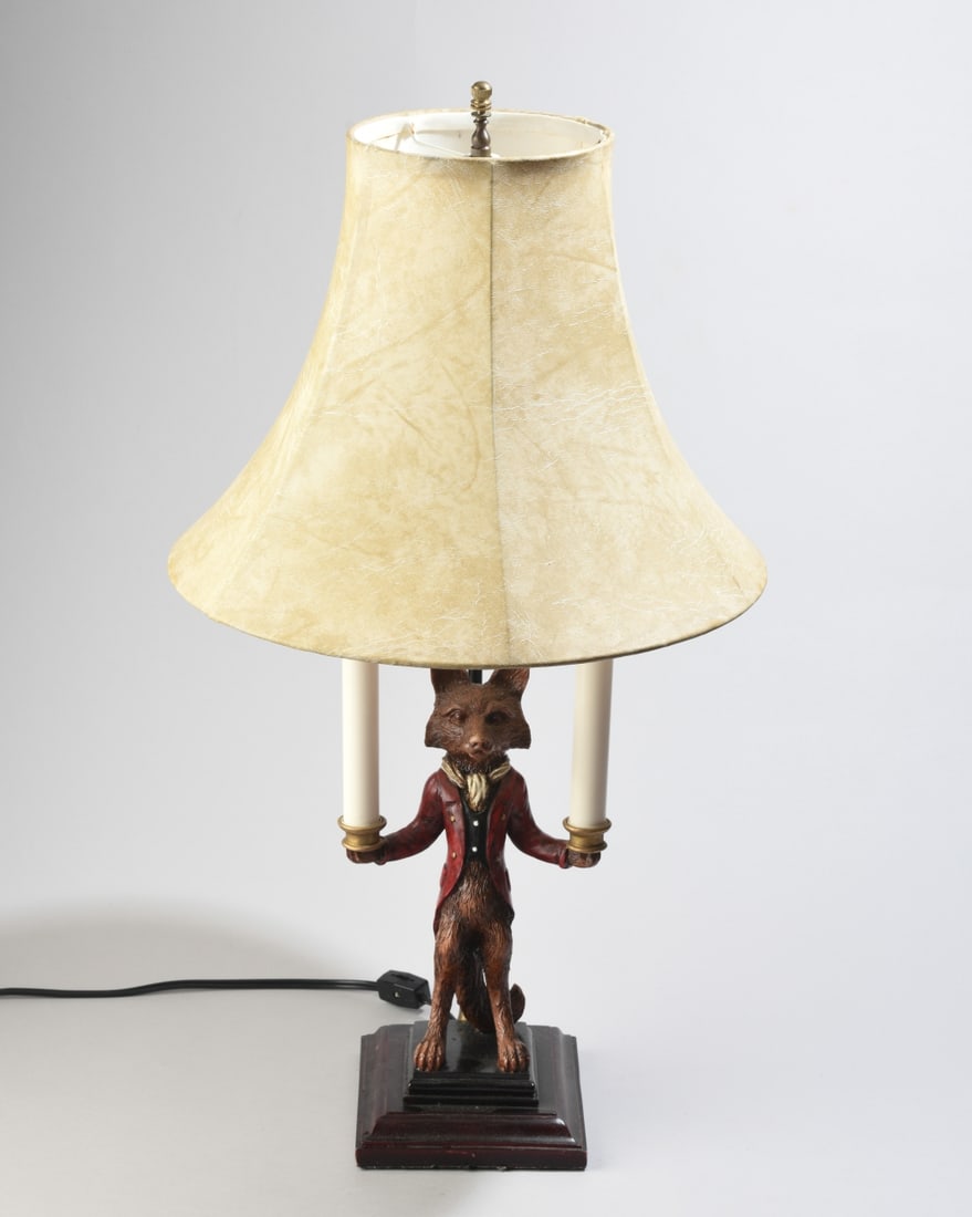 Contemporary Fox Form Table Lamp - 3