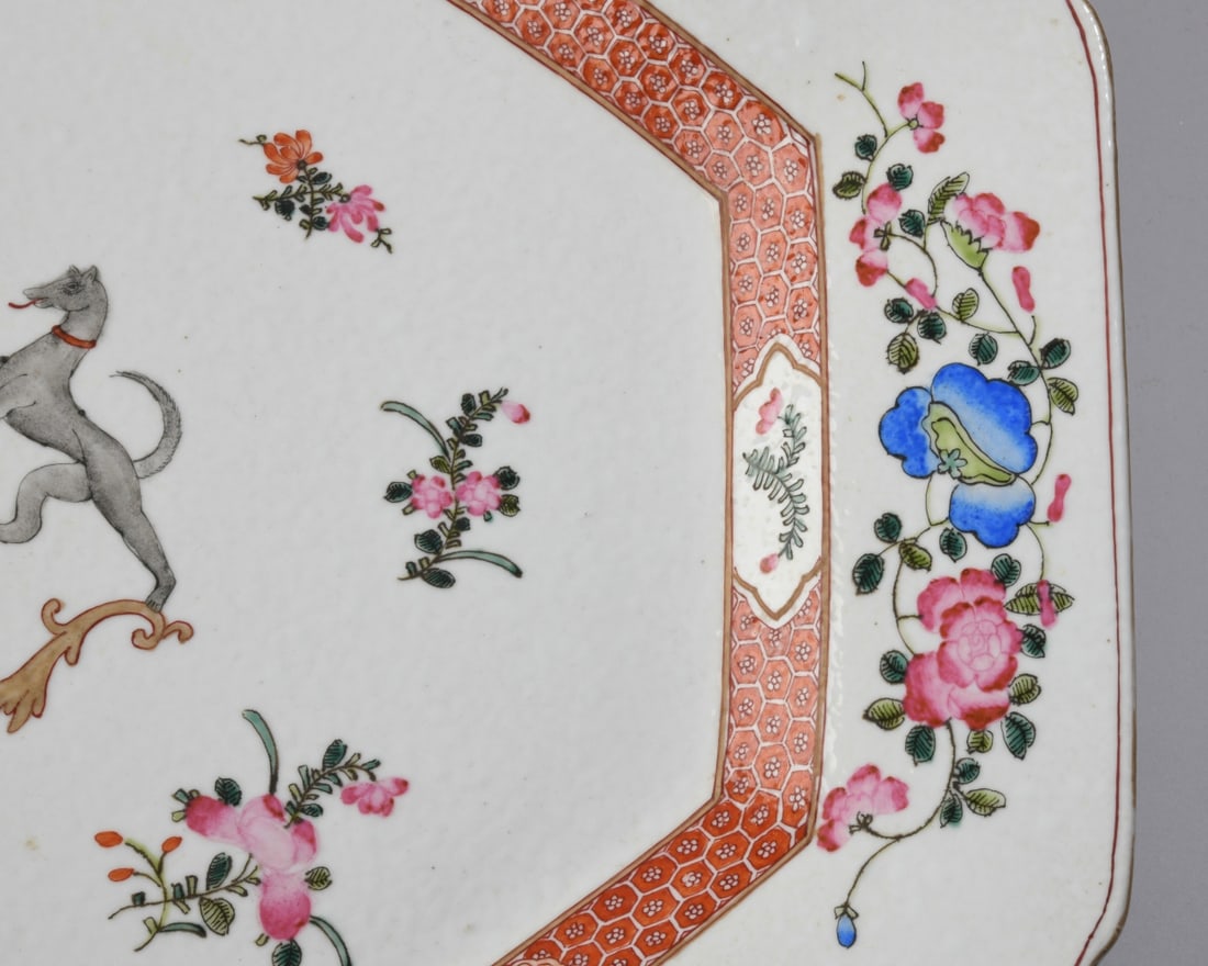 Armorial Ironstone Serving Platter - 3