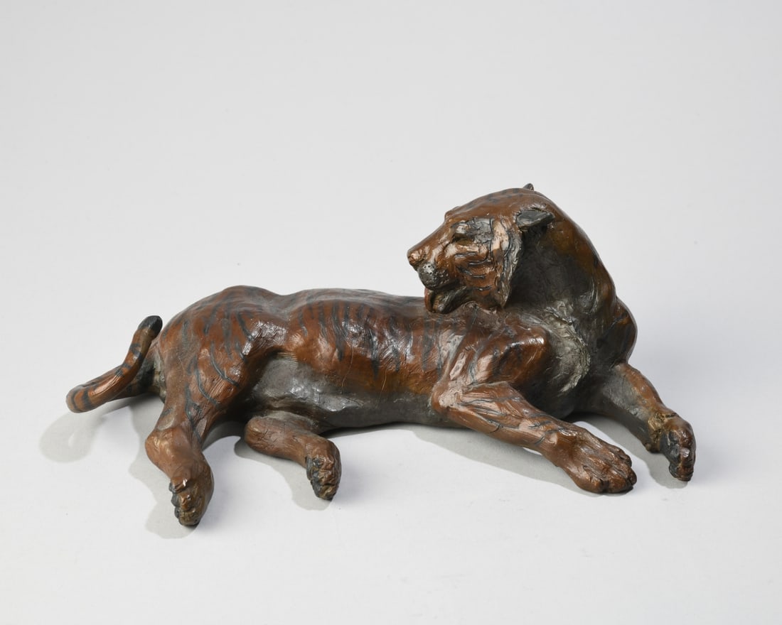 William H. Turner (American) Reclining Tiger (1 of 8)
