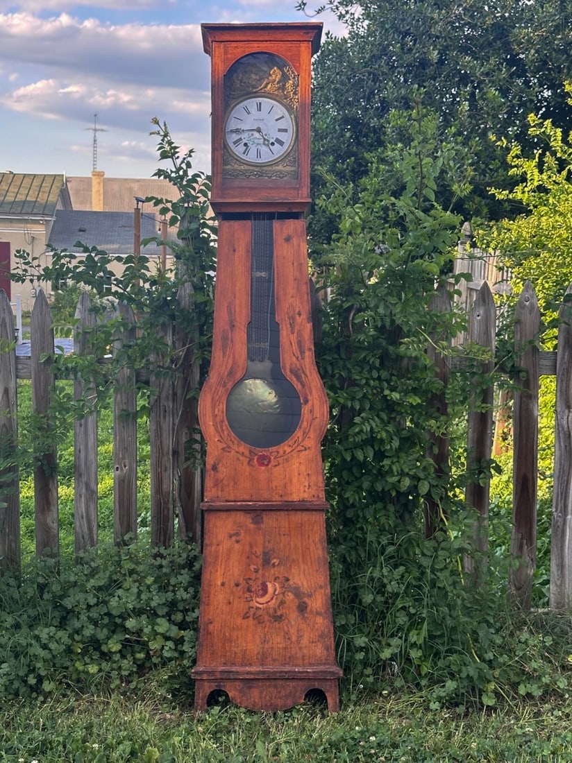 Antique French Provincial Longcase Clock (1 of 14)