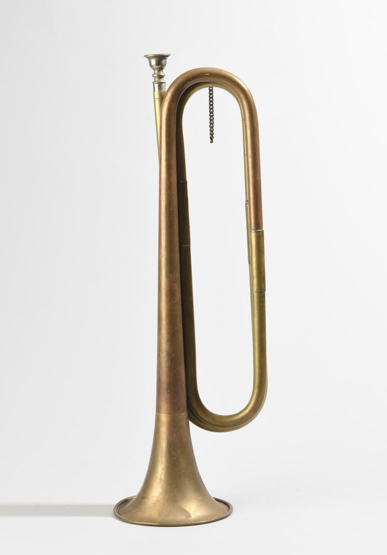 Vintage Brass Bugle (1 of 3)