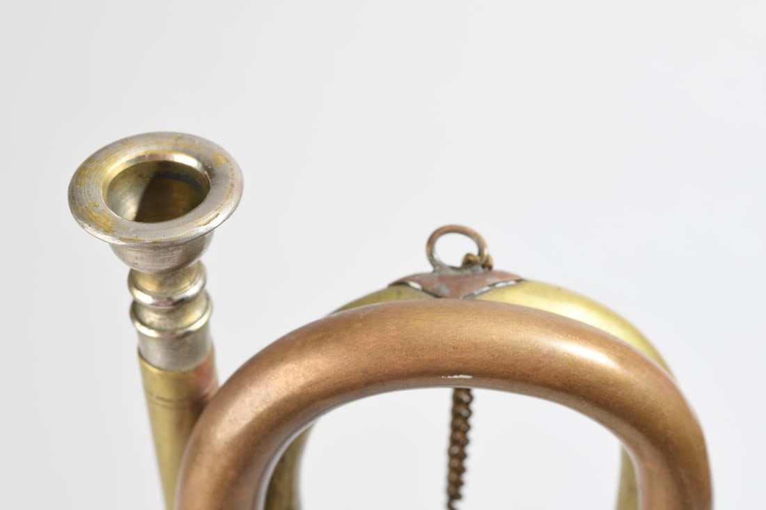 Vintage Brass Bugle - 2