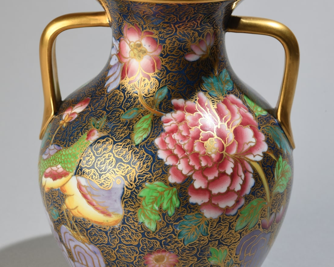 Copelands Spode Hand-Painted Vase - 2