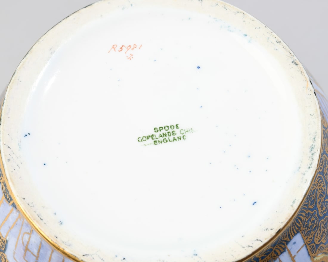 Copelands Spode Hand-Painted Vase - 6