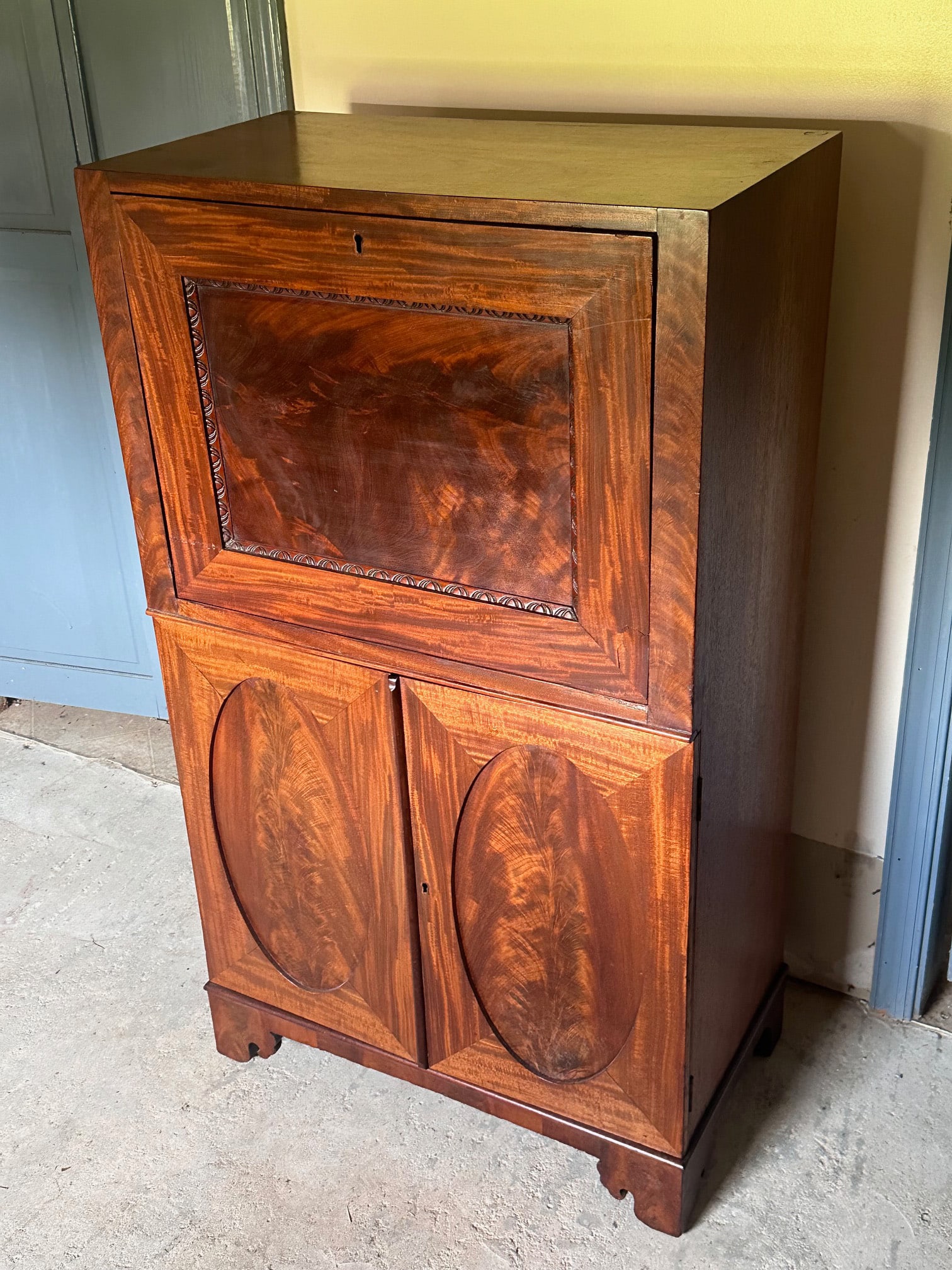 Mahogany Fall-Front Secretary (1 of 6)