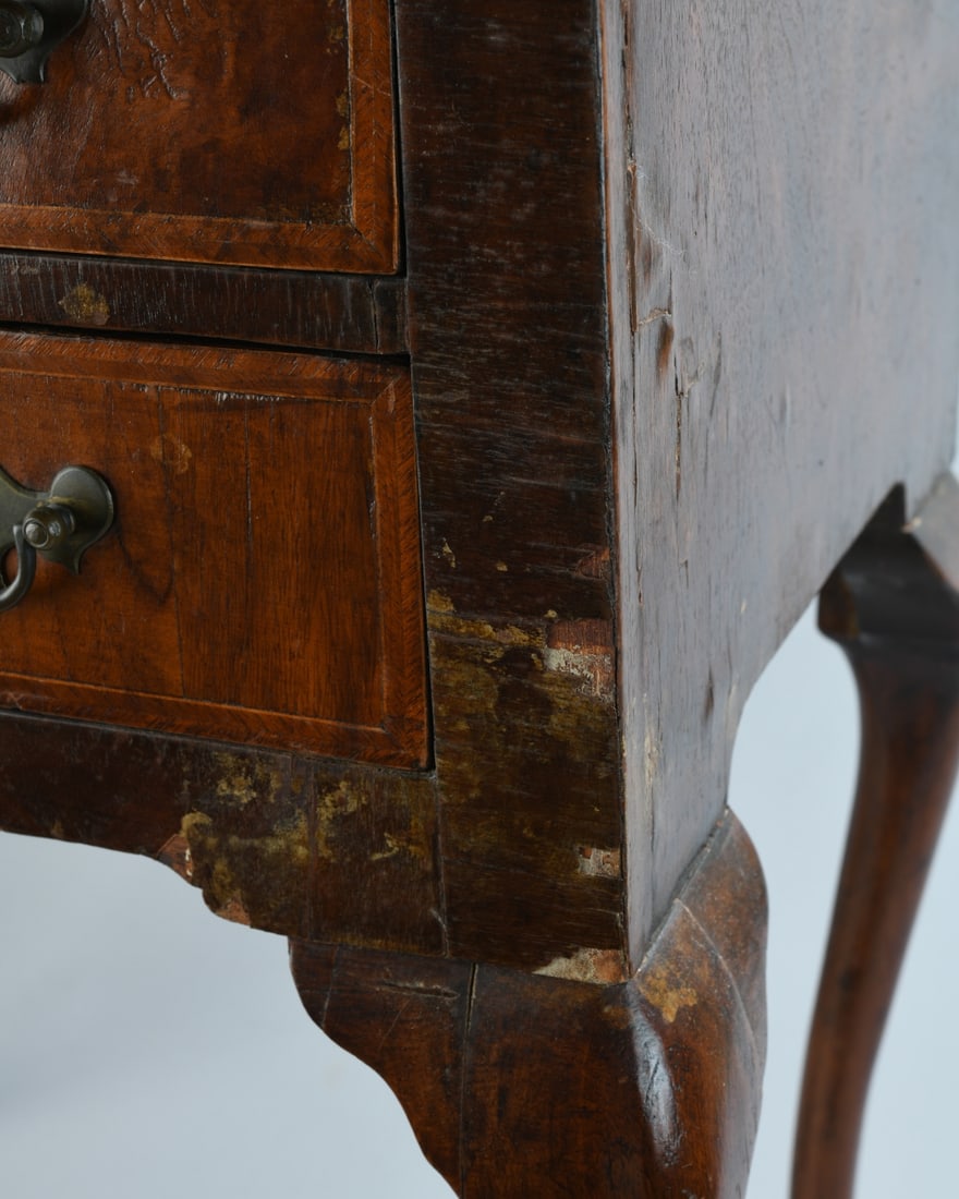 18th C. Queen Anne Walnut Lowboy - 4