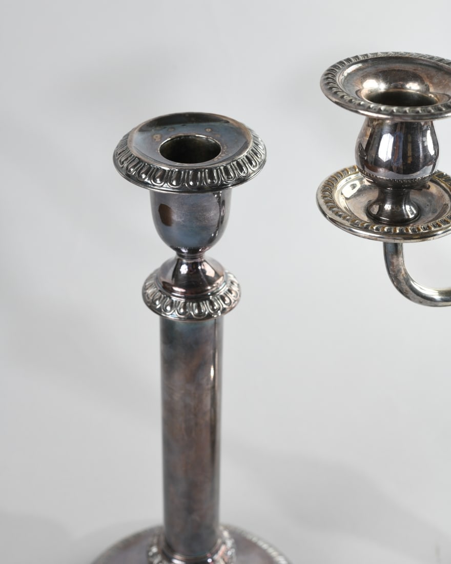Silver-Plated Three Piece Garniture - 3