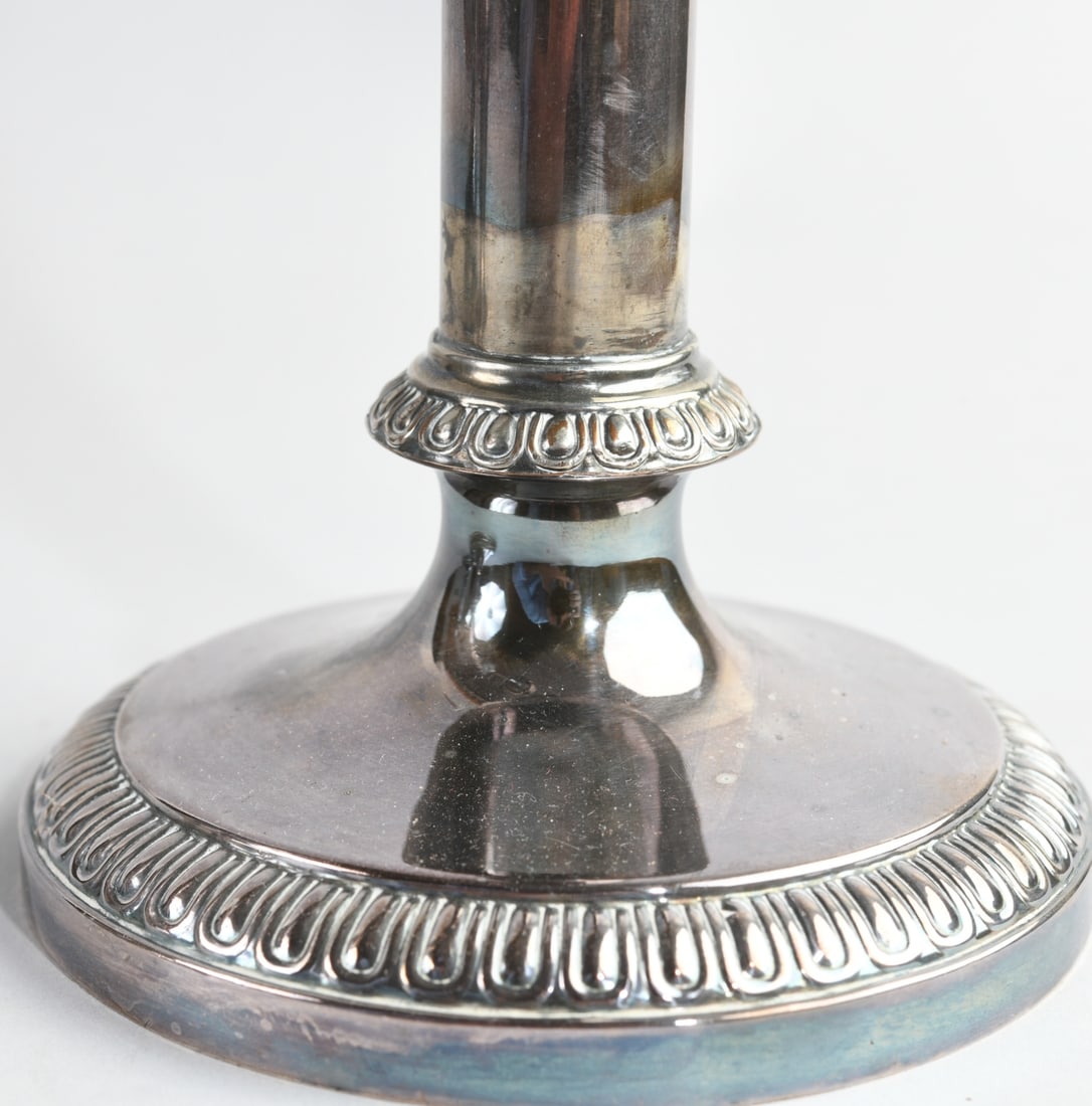 Silver-Plated Three Piece Garniture - 5