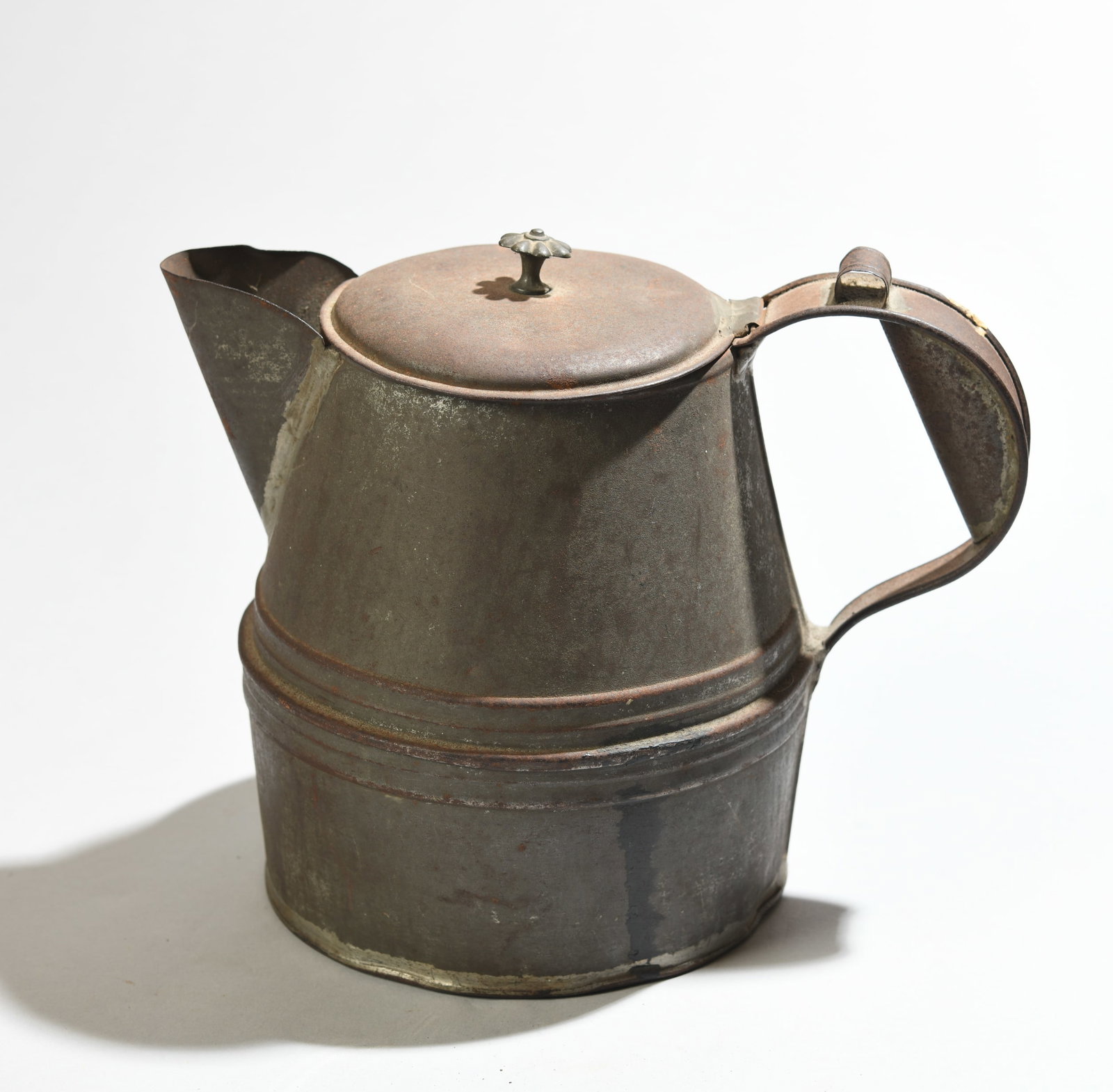 Early 19th C. Tin Coffee Pot (1 of 5)