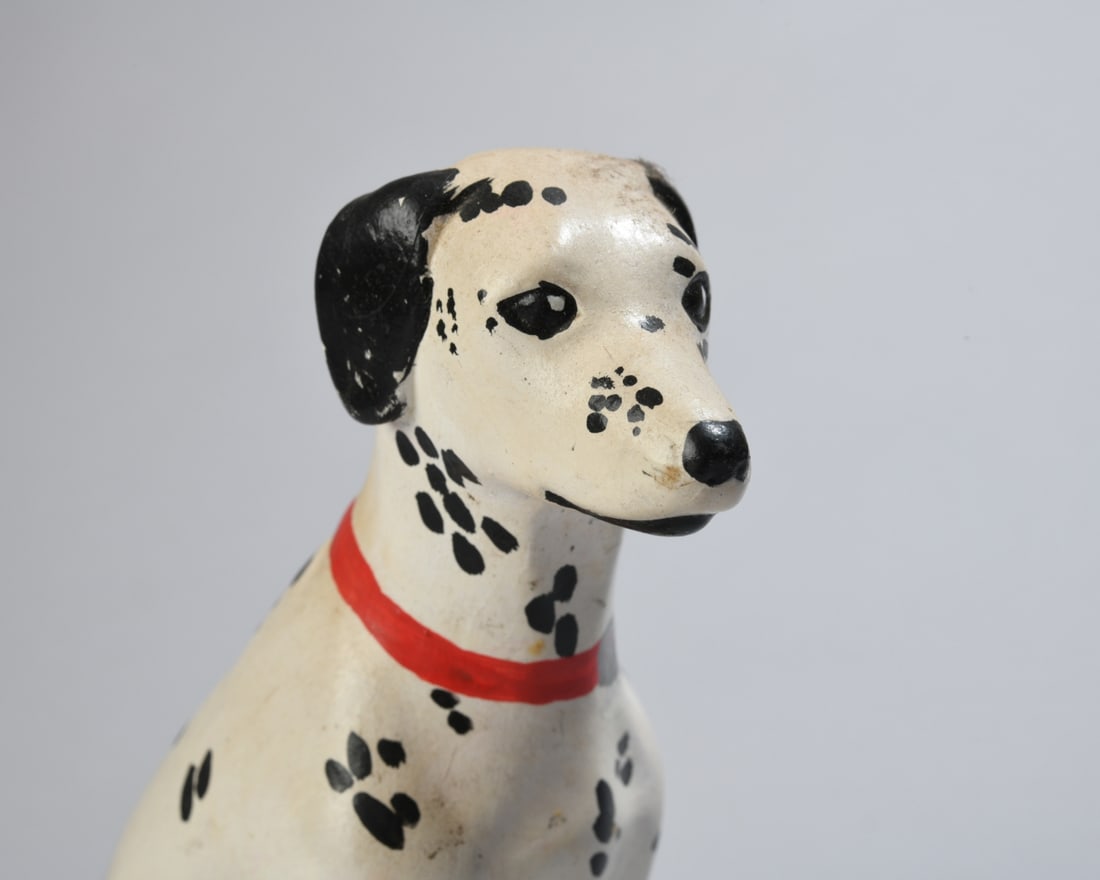 Decorative Painted Dalmation Figure - 3