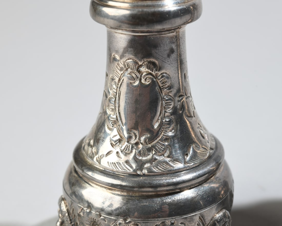 Pair Sterling Silver Shakers - 2