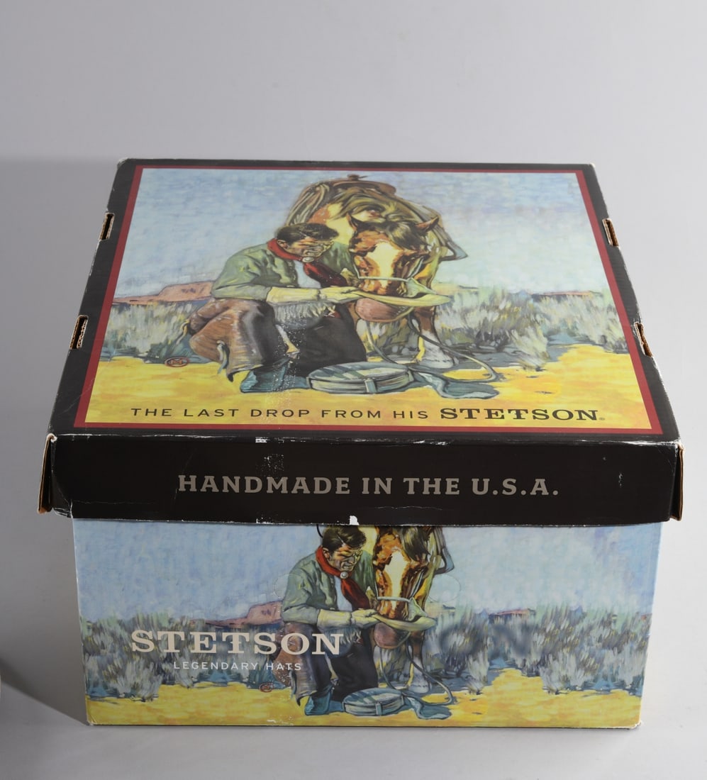 Stetson Cowboy Hat with Box - 6