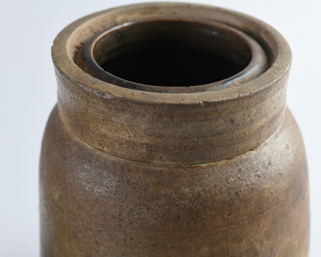 Two 19th C. Stoneware Crock Jars - 5
