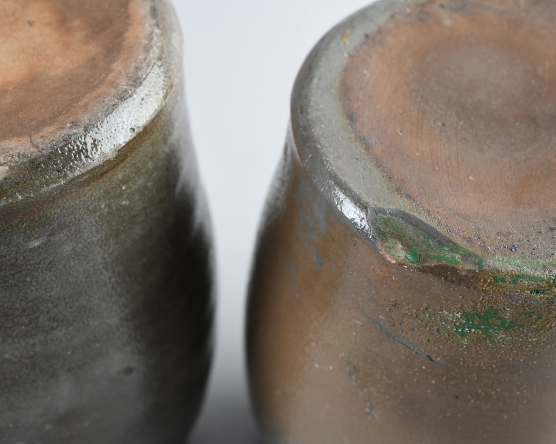 Two A.P. Donaghho Stoneware Canning Jars - 3