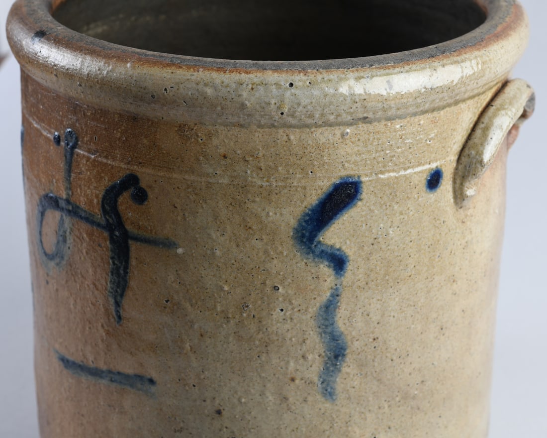 19th C. Stoneware Crock - 3