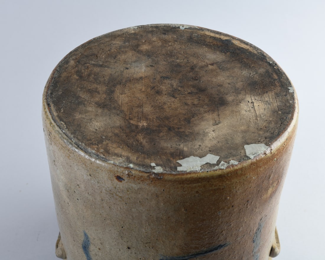 19th C. Stoneware Crock - 8