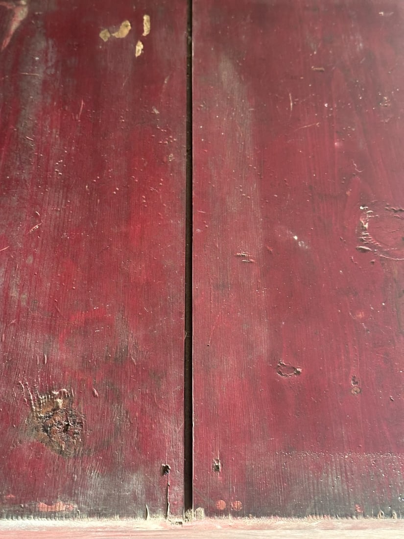 American Painted Pine Table - 4