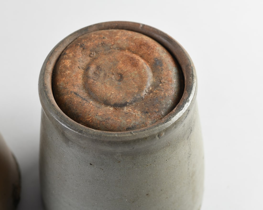 Two 19th C. Stoneware Jars - 2