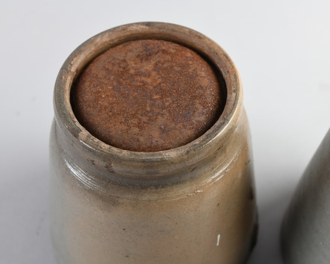 Two 19th C. Stoneware Jars - 3