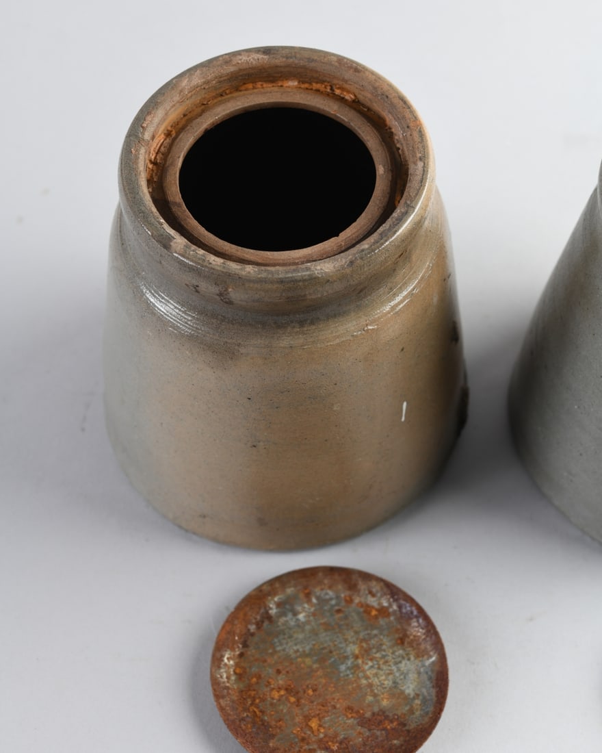 Two 19th C. Stoneware Jars - 6