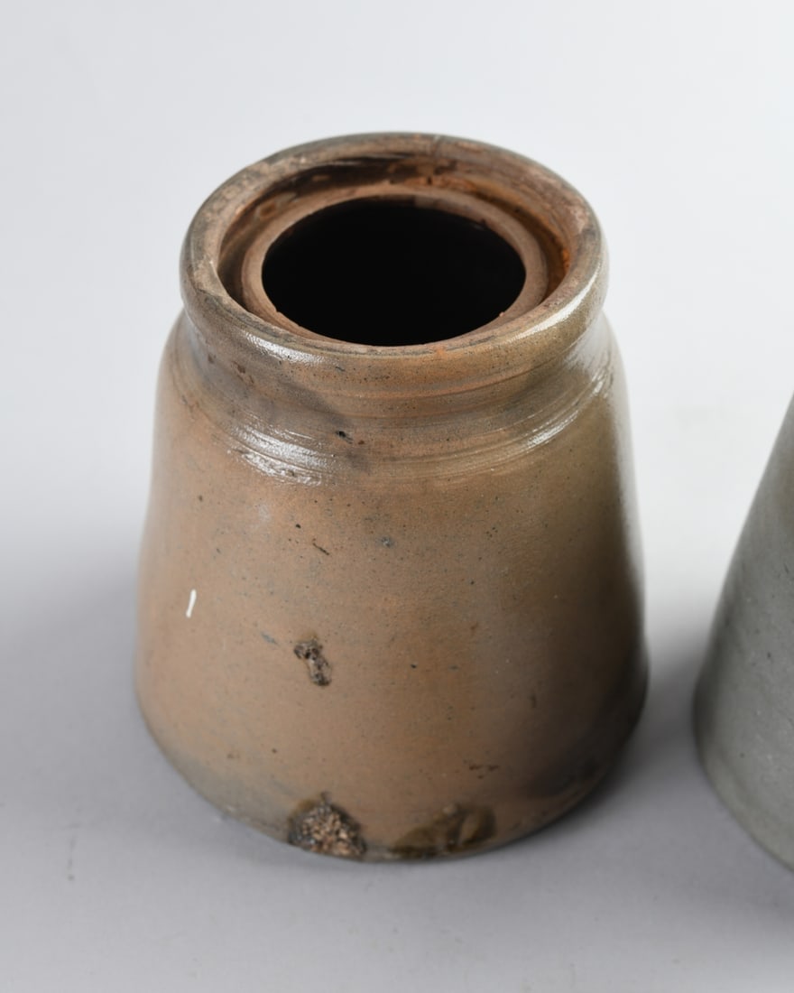 Two 19th C. Stoneware Jars - 7