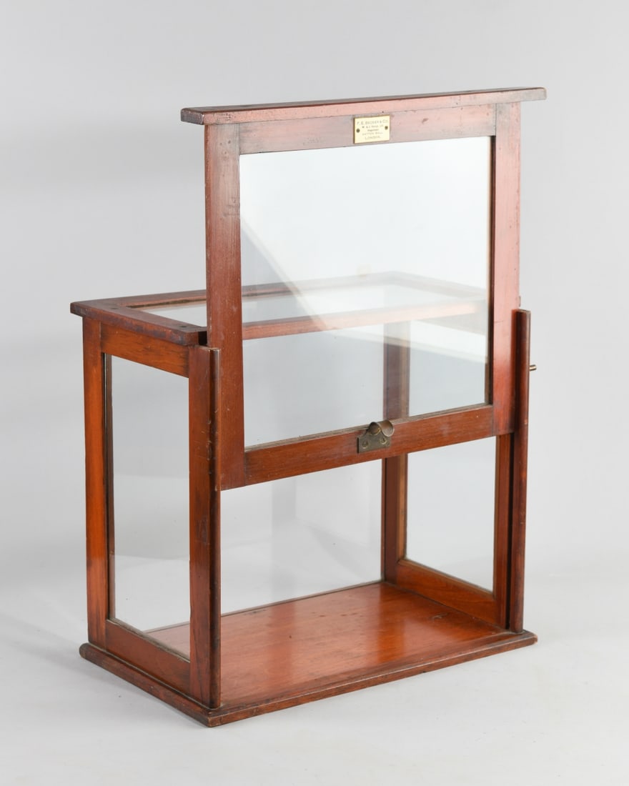 F. E. Becker Mahogany Display Case - 5