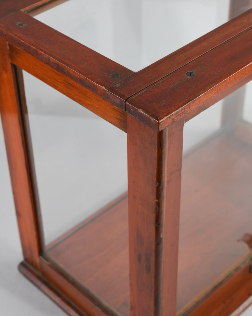 F. E. Becker Mahogany Display Case - 6