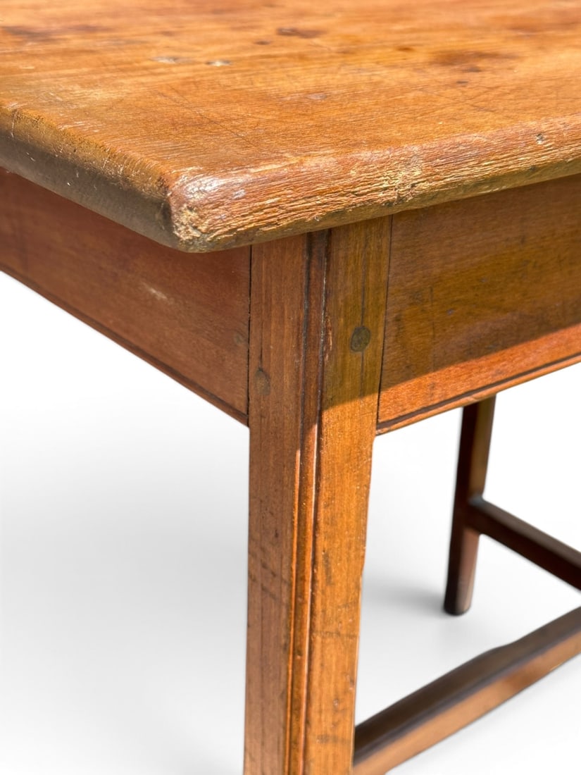 L 18th / E 19th C Cherry Work Table - 4