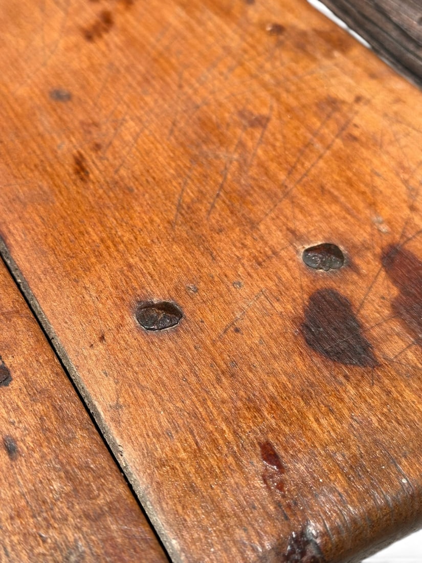 L 18th / E 19th C Cherry Work Table - 5