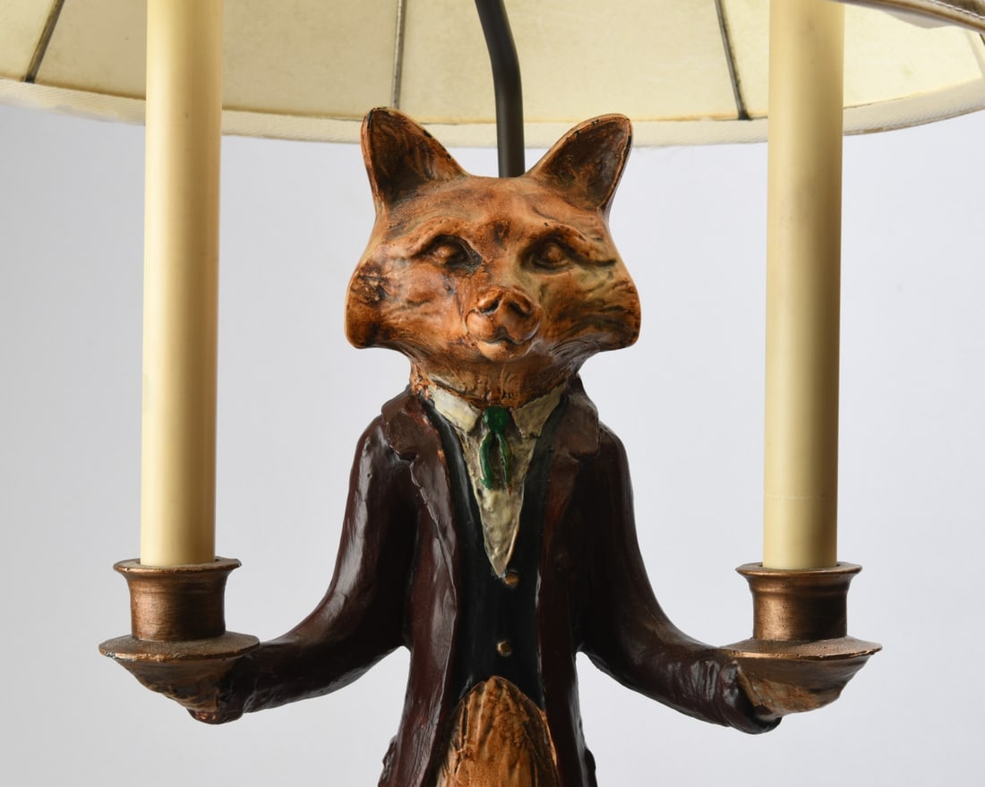Contemporary Fox Form Table Lamp - 3