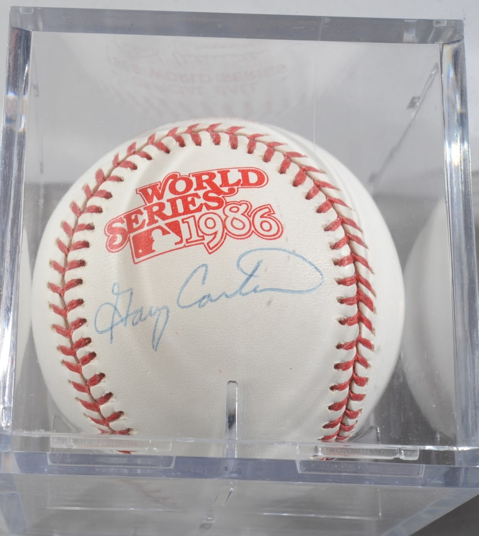 Gary Carter Signed Baseball - 6