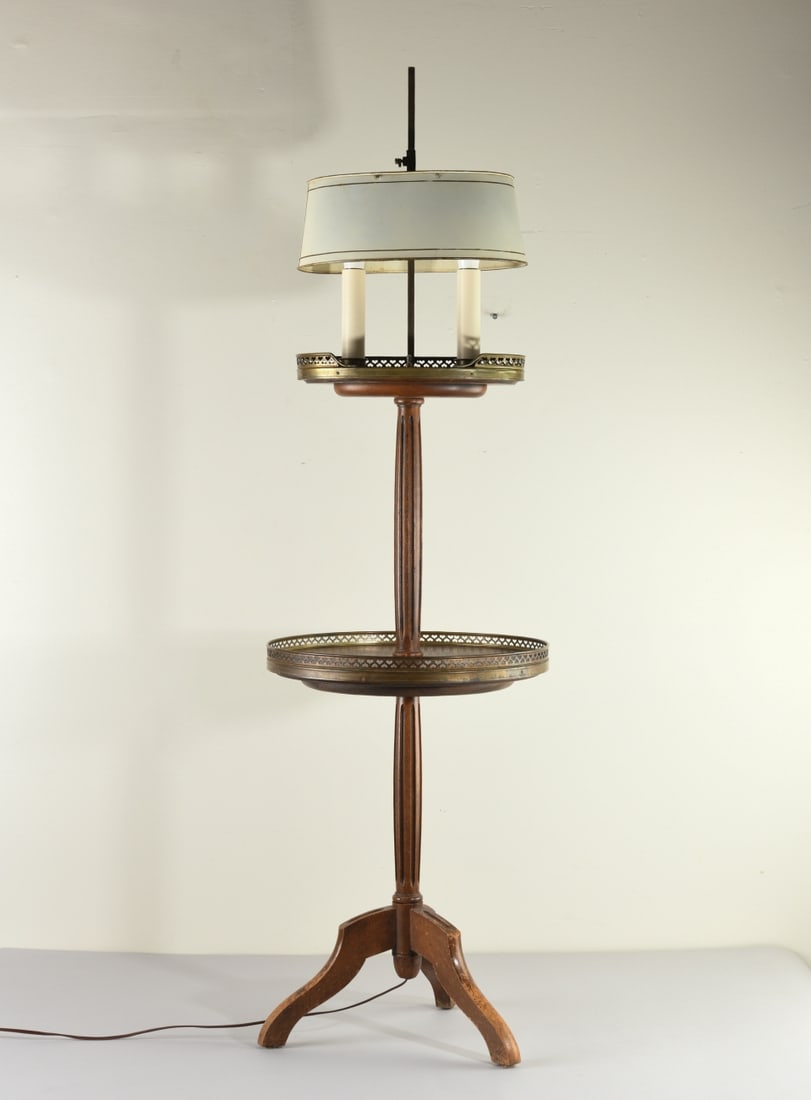 Bouillotte Two Tier Floor Lamp (1 of 8)