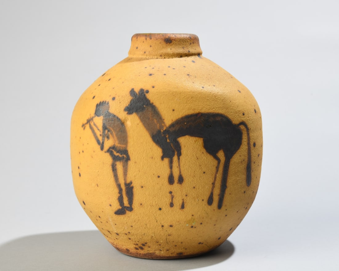 Signed Studio Pottery Vessel - 5