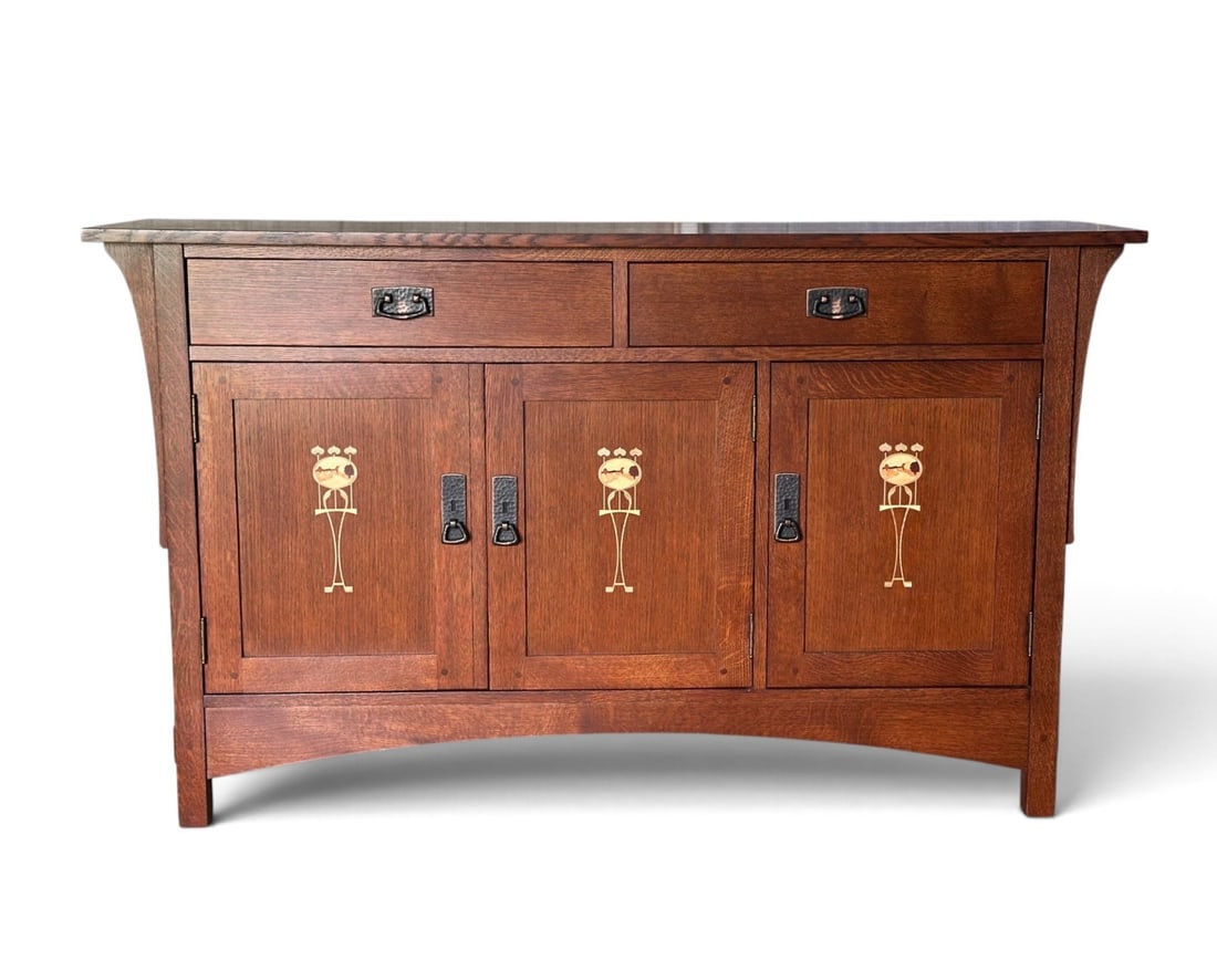 Stickley Harvey Ellis Oak Sideboard - 5