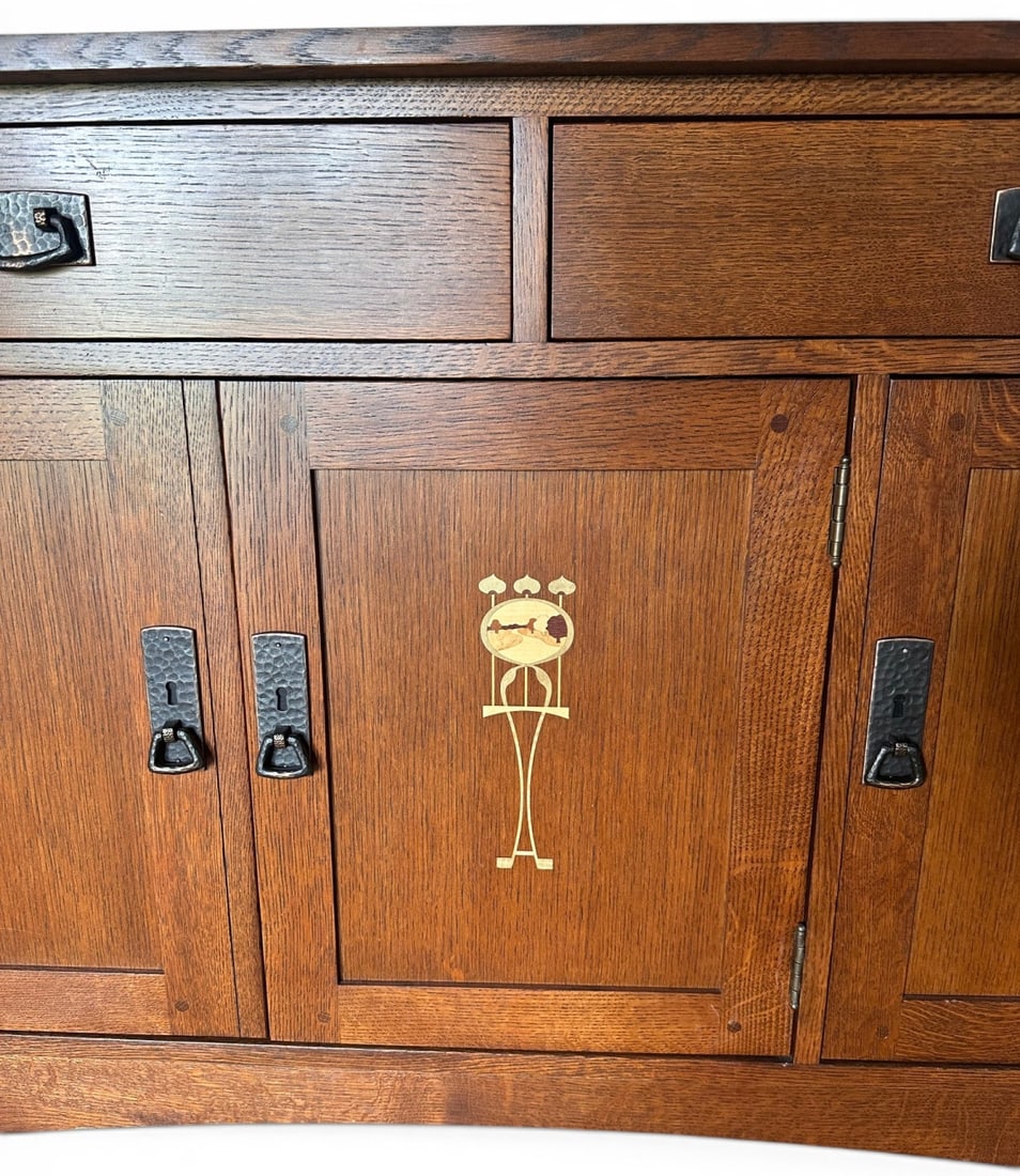 Stickley Harvey Ellis Oak Sideboard - 8