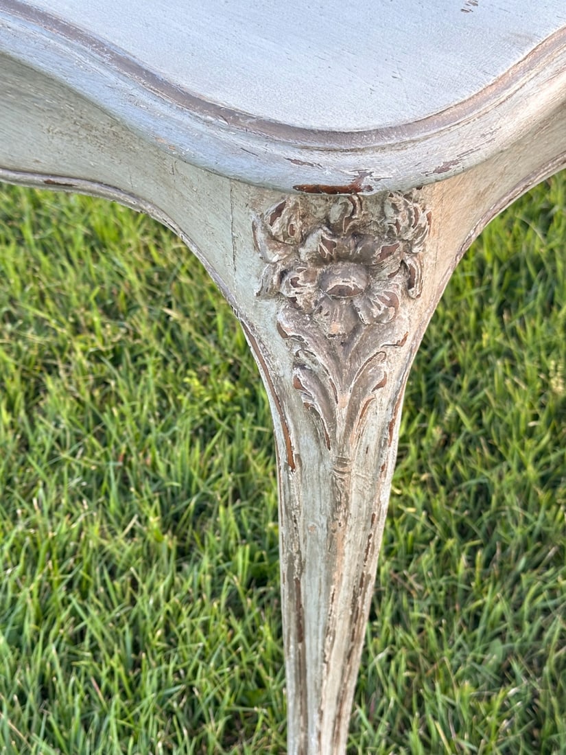 L 19th / E 20th C. Continental Rococo-Style Table - 9