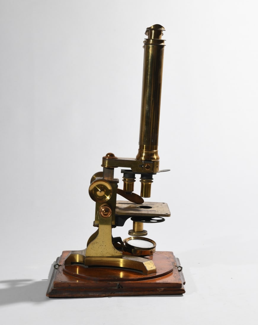 Victorian Brass Microscope, Charles Collins - 4