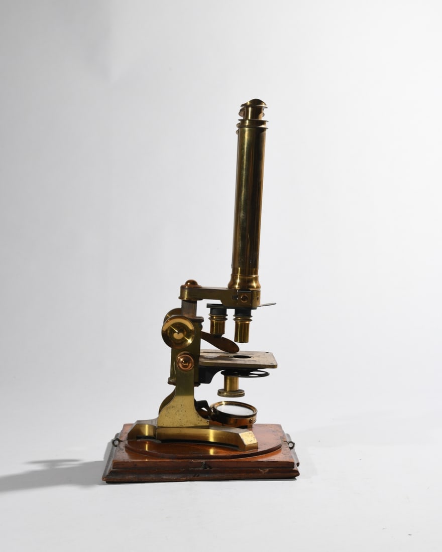 Victorian Brass Microscope, Charles Collins - 8