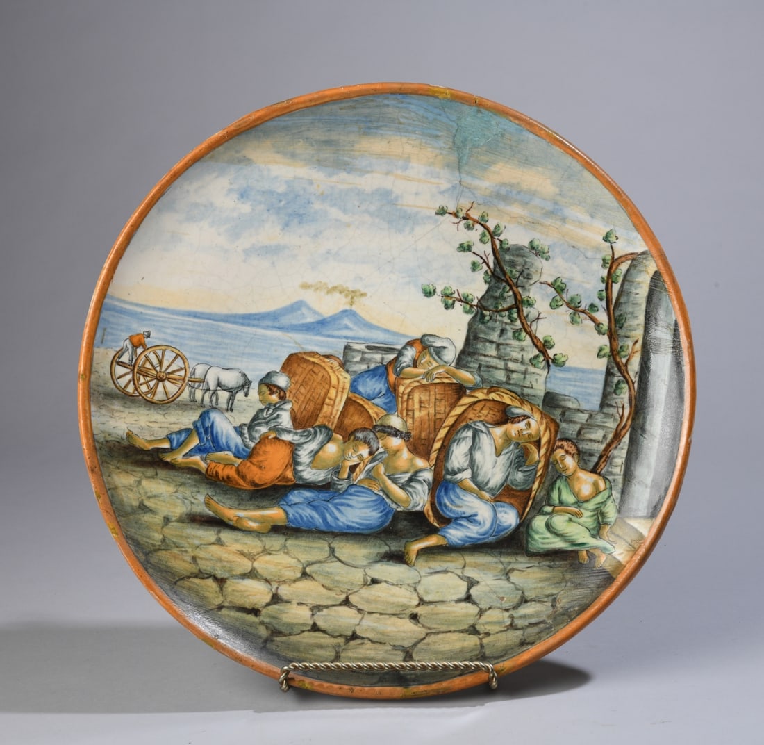 Italian Maiolica Charger (1 of 12)