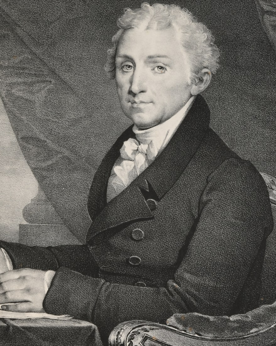 19th C. James Monroe Portrait - 2