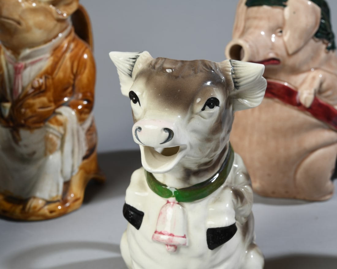 Five Continental Character Jugs - 10